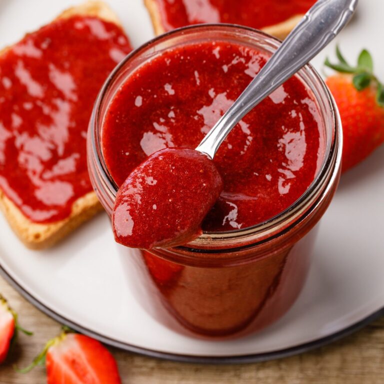 Roasted Strawberry Butter | Easy Slow Cooker Recipe