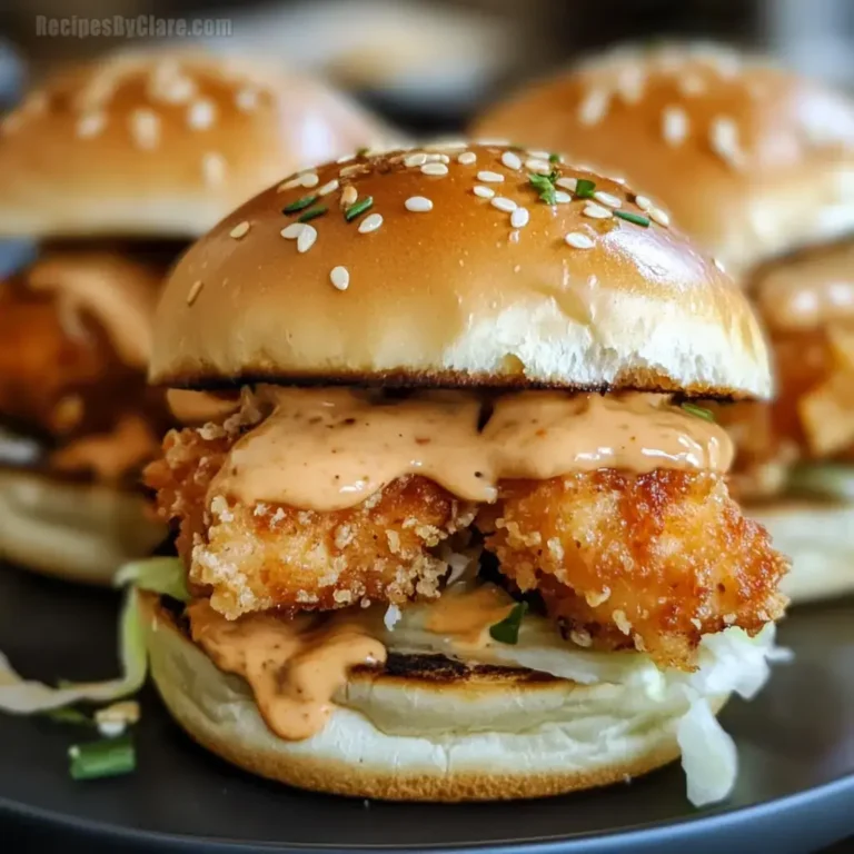 Quick Bang Bang Chicken Sliders Recipe