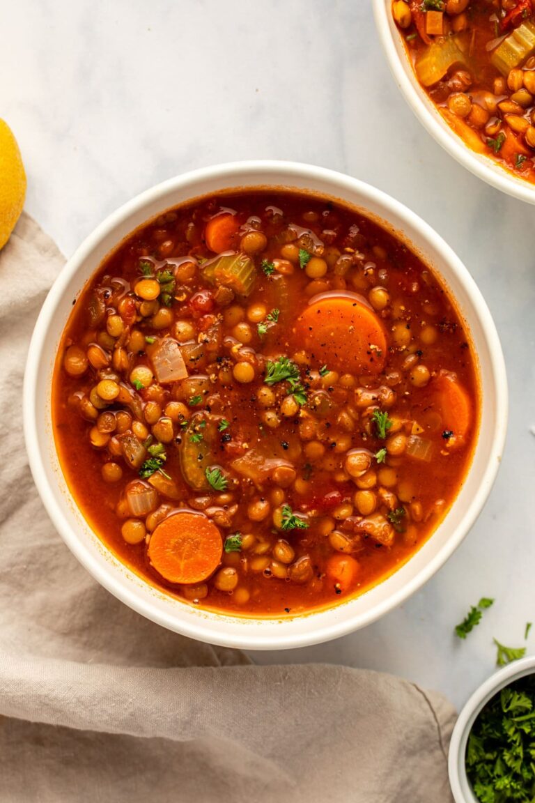 Easy Classic Lentil Soup Recipe